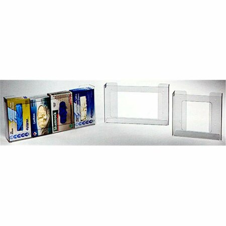 VAL-PAK PRODUCTS RackEm Racks  4-Box RackEm Rackstal Plastic Box Glove Dispenser - Clear Plastic RA299972